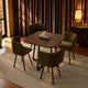 Ava Dining Chair Set - Chenille Olive