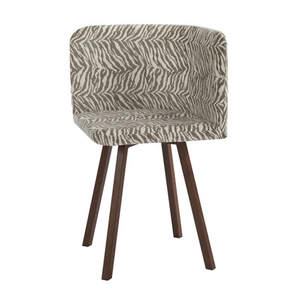 Ava Dining Chair Set - Animal Stripe