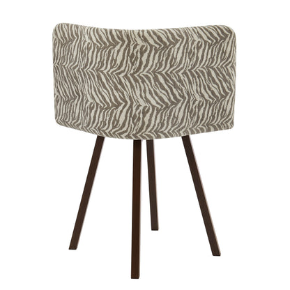 Ava Dining Chair Set - Animal Stripe