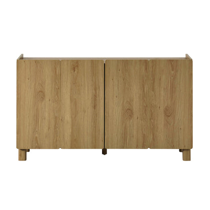 Avalon 4 Door Sideboard - Light Oak Effect