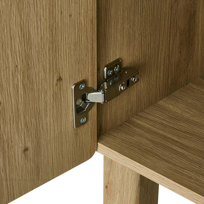 Avalon 4 Door Sideboard - Light Oak Effect