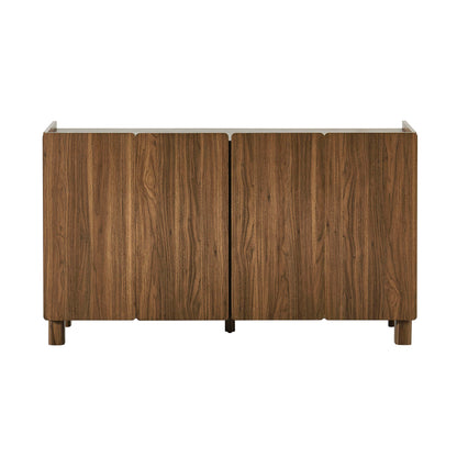 Avalon 4 Door Sideboard - Medium Wood