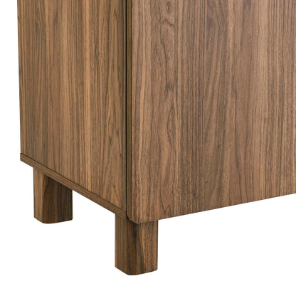 Avalon 4 Door Sideboard - Medium Wood