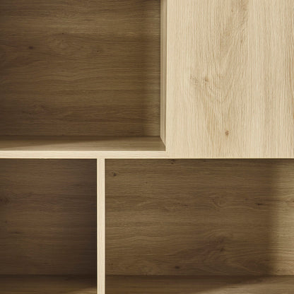 Avalon Shelving Unit - Light Oak Effect