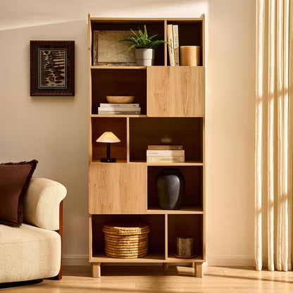 Avalon Shelving Unit - Light Oak Effect