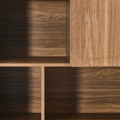 Avalon Shelving Unit - Medium Wood