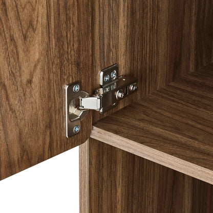 Avalon Shelving Unit - Medium Wood