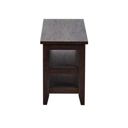 Nell Shoe Storage Bench - Walnut