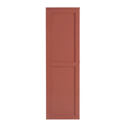 Ruby 3 Door Wardrobe with Drawers - Terracotta