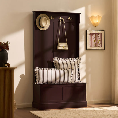 Ruby Entry Way Cabinet - Chocolate