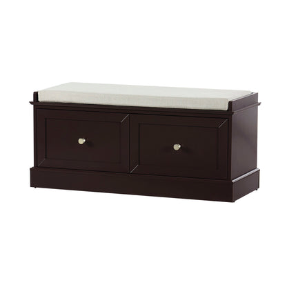Ruby Seated Storage - Chocolate