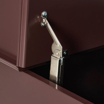 Ruby Space Saving Entry Way Cabinet - Chocolate