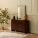 Finley Mango Wood 3 Door Sideboard - Walnut