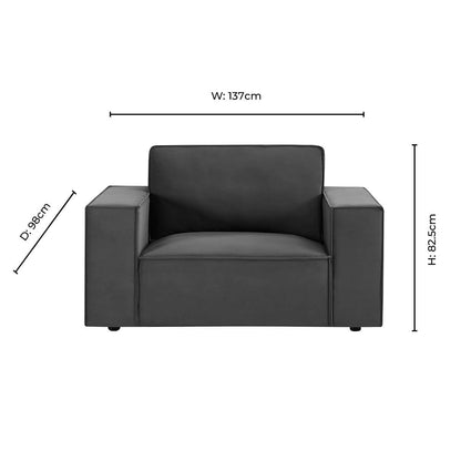 Brooklyn Loveseat - Muted Moss