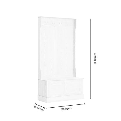 Ruby Entry Way Cabinet - Chocolate