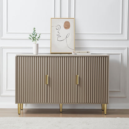 Evie 3 Door Sideboard - Taupe