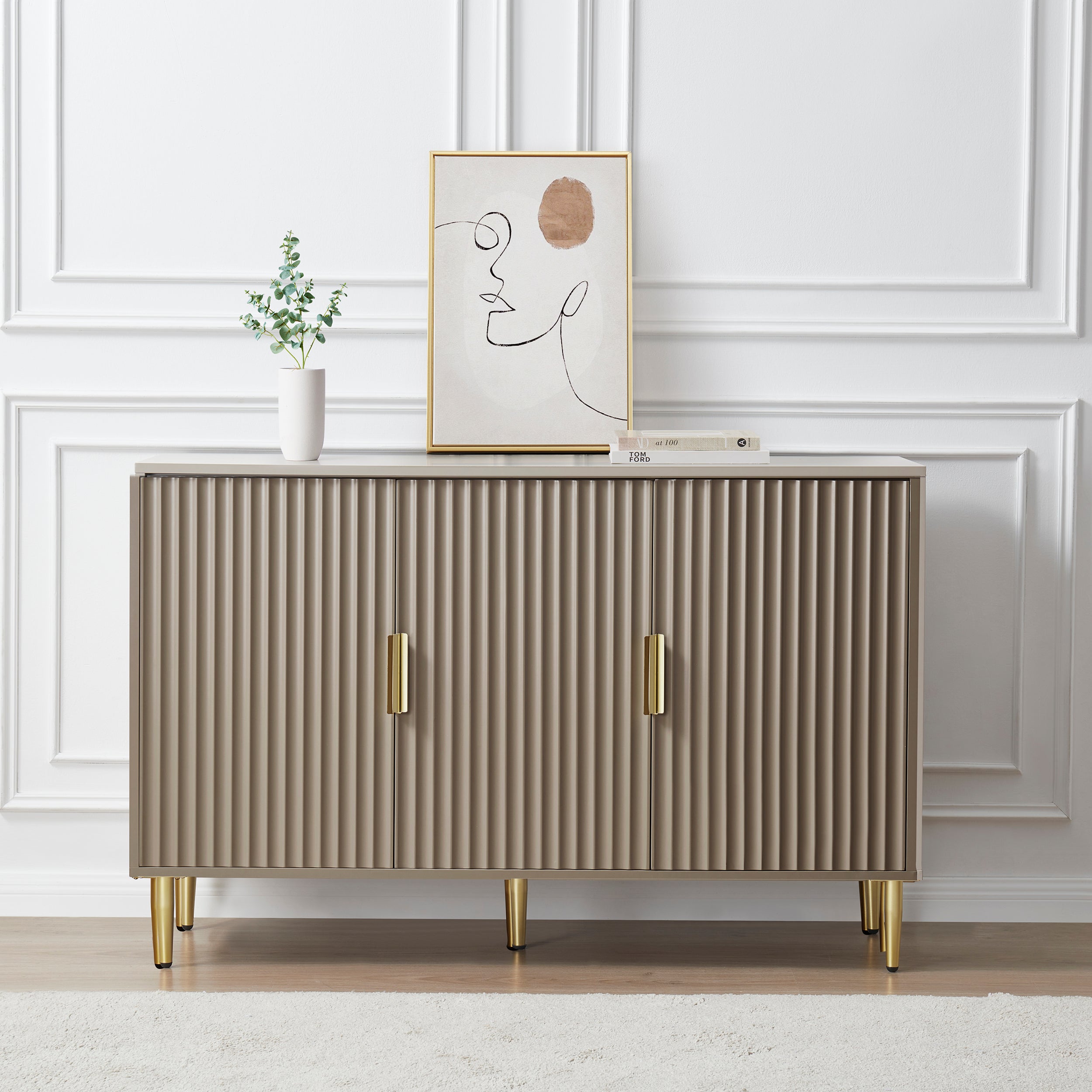 Evie Large Sideboard - Taupe – DUSK