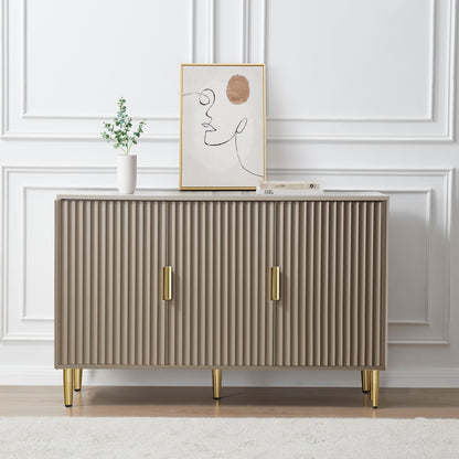 Evie Large Sideboard - Taupe