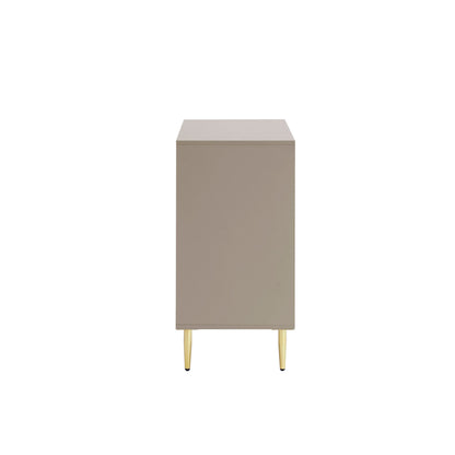 Evie 3 Piece Bundle - 2 Bedside Tables and Small Chest - Taupe