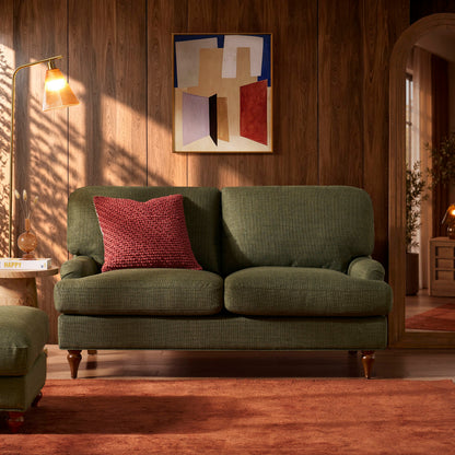 Hampshire 2 Seater Sofa - Woven Pine Green
