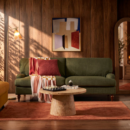 Hampshire 3 Seater Sofa - Woven Pine Green