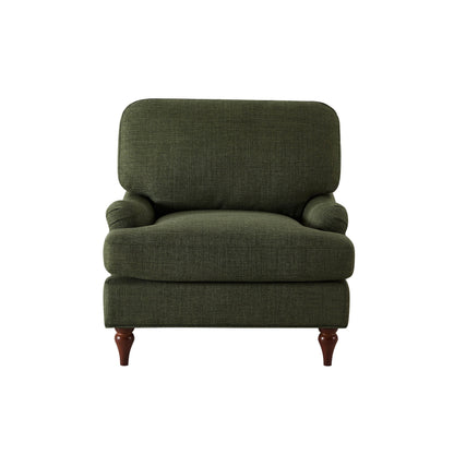 Hampshire Armchair - Woven Pine Green