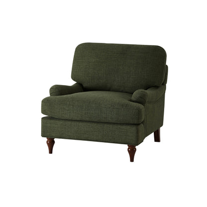 Hampshire Armchair - Woven Pine Green
