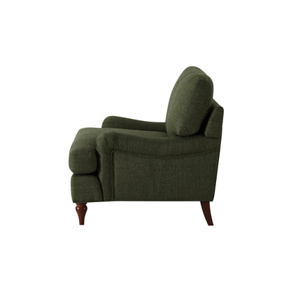 Hampshire Armchair - Woven Pine Green