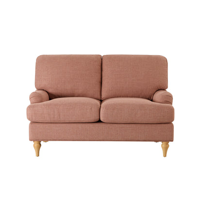 Hampshire Compact 2 Seater Sofa - Rose