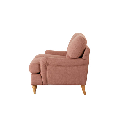 Hampshire Compact 2 Seater Sofa - Rose