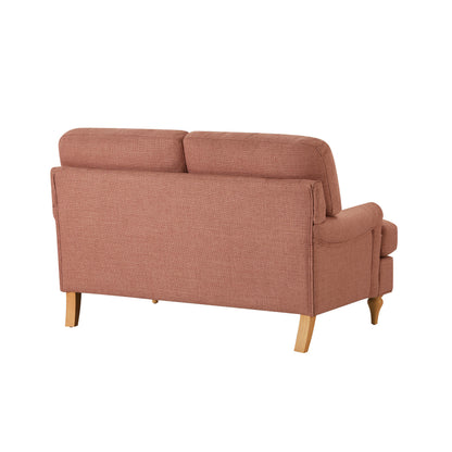 Hampshire Compact 2 Seater Sofa - Rose