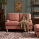 Hampshire Compact 2 Seater Sofa - Rose