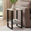 Harper Side Table - Natural/Black