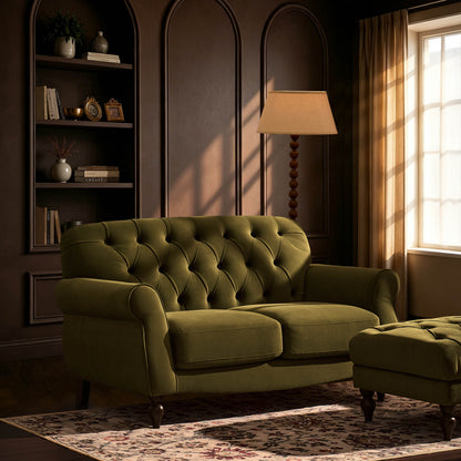 Hebden 2 Seater Sofa - Muted Moss