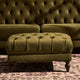 Hebden Pouffe - Muted Moss