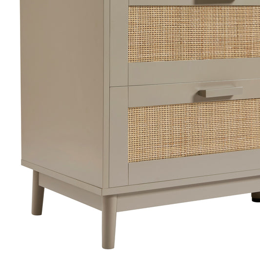 Isla 6 Drawer Chest - Taupe