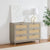 Isla 6 Drawer Chest - Taupe