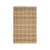 Jute Check Rug - Natural