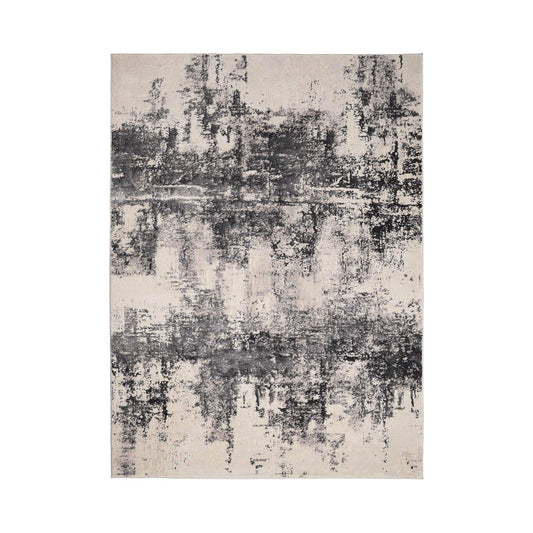 Kaia Faded Rug - Grey/Silver