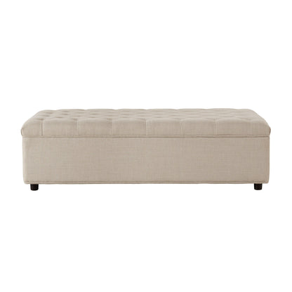 Kennadi Small Double Pouffe Sofa Bed - Beige