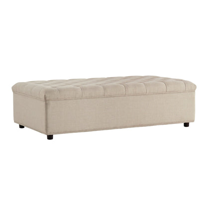 Kennadi Small Double Pouffe Sofa Bed - Beige