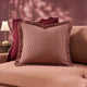 Lulu Cotton Frill Stripe Edge Sofa Cushion Cover - Pink