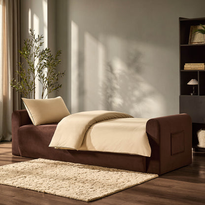 Madera Sofa Bed - Cappuccino