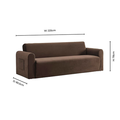 Madera Sofa Bed - Cappuccino