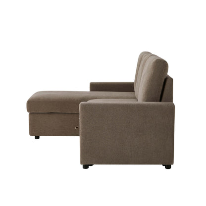 Monroe Sofa Bed - Chenille mushroom