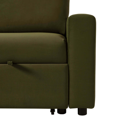Monroe Sofa Bed - Muted Moss