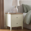 Nell Bedside Table - Cream