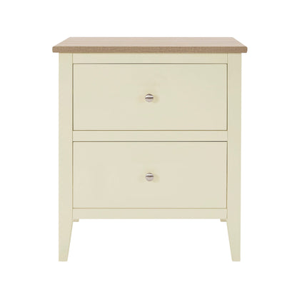 Nell Bedside Table - Cream