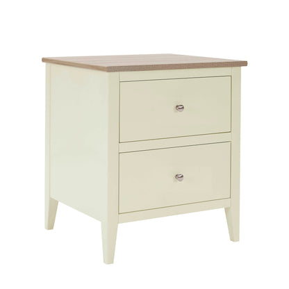 Nell Bedside Table - Cream