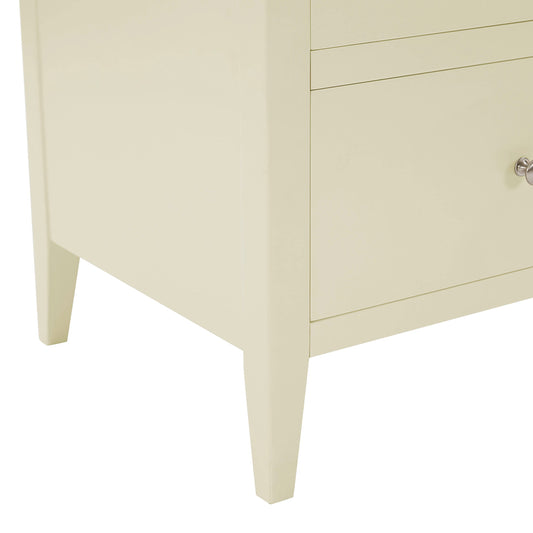 Nell Bedside Table - Stone